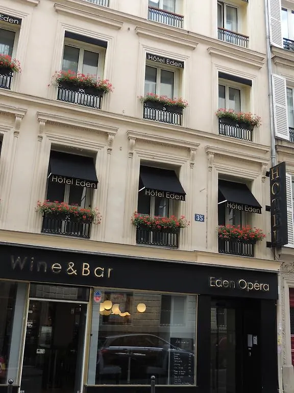 Hotel Eden Opera Paris