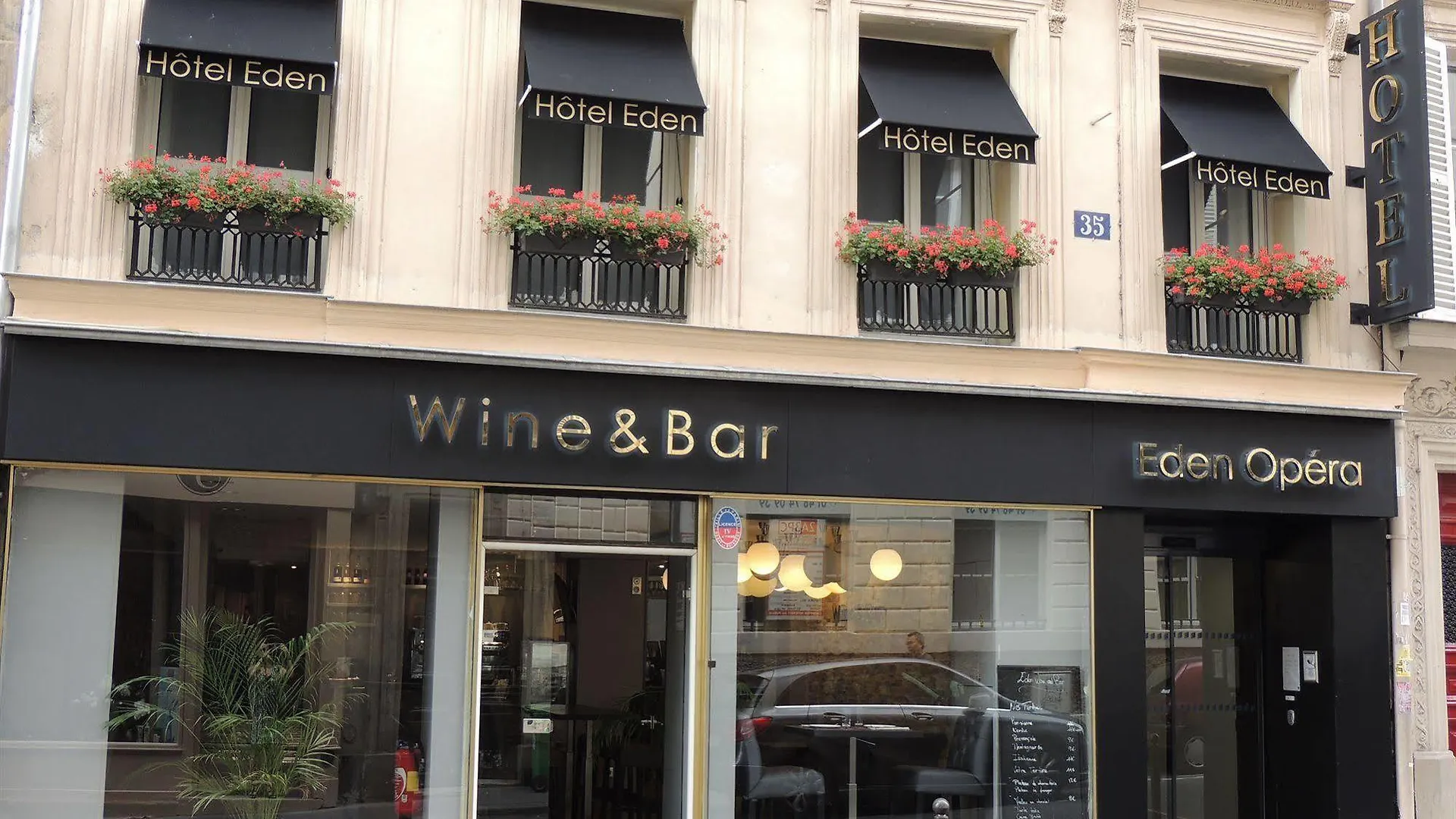 Hotel Eden Opera Paris
